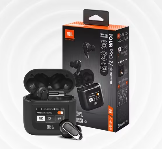 JBL Tour Pro 2 Negro - Auriculares inalámbricos con cancelación de ruido JBL Tour Pro 2 Negro - Auriculares inalámbricos con cancelación de ruido