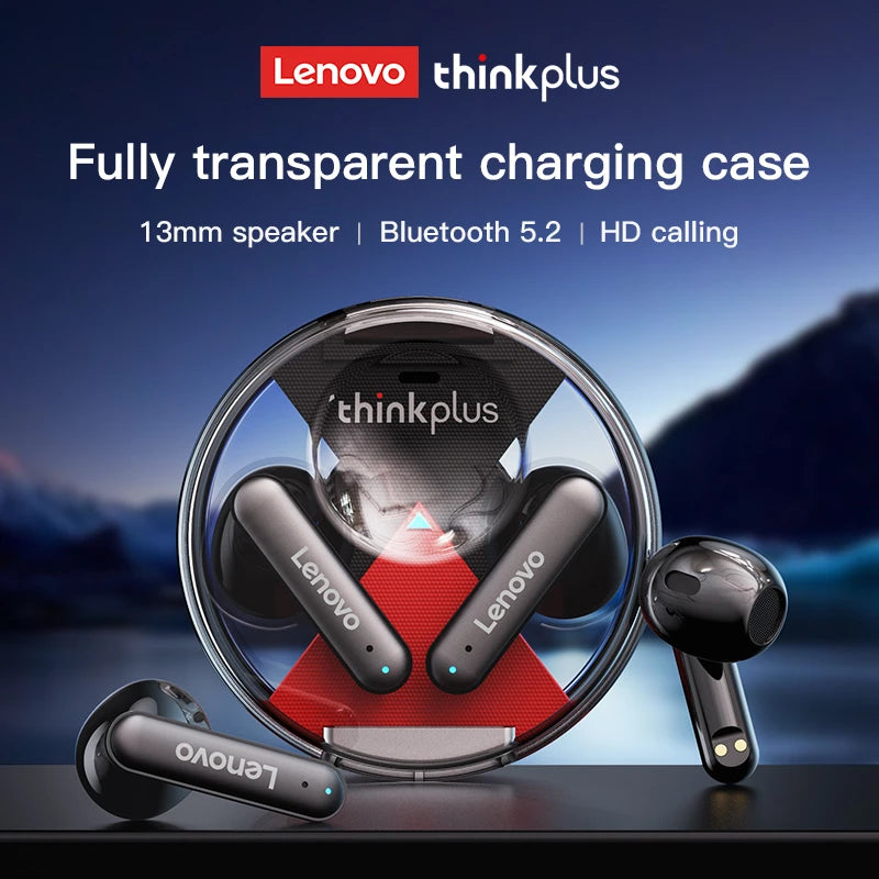 B Lenovo ThinkPlus LP10 TWS Wireless bluetooth Ear Buds Earphone