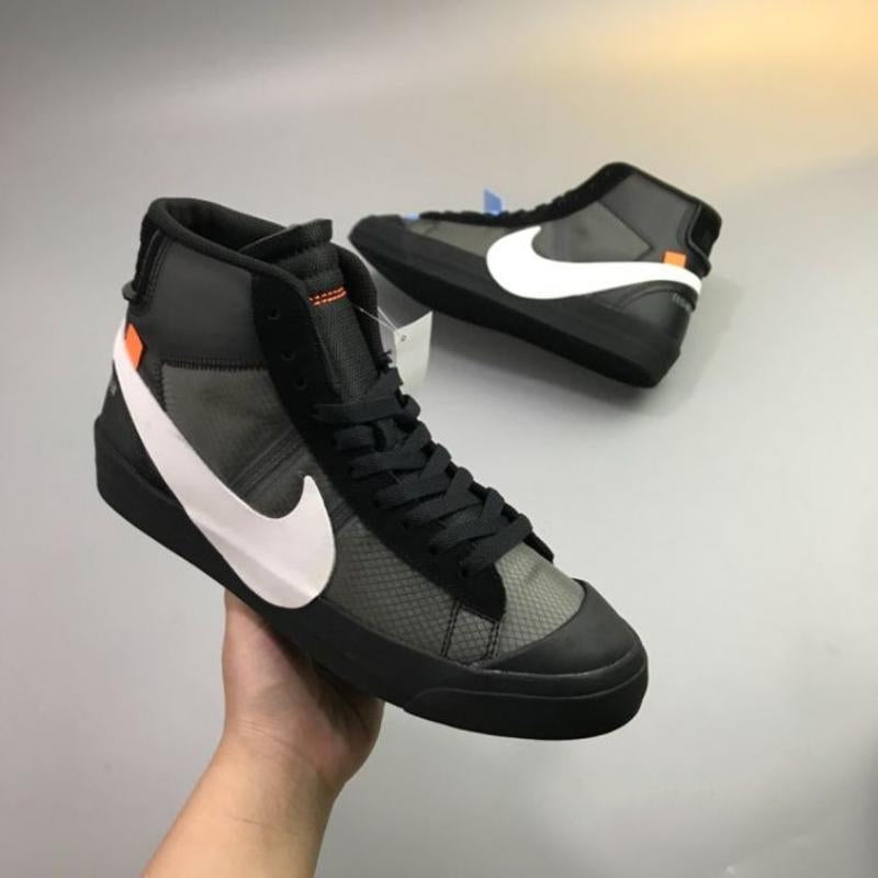 blazer mid black off white