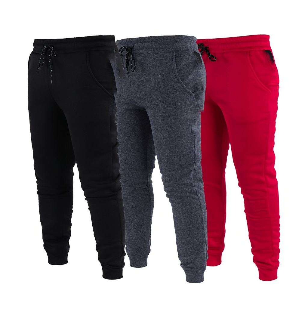 JACK & JONES CORE PLAIN SWEAT PANTS (Size & Fit, S, L, XL, XXL