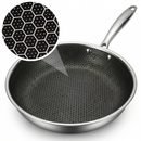 Non-Stick Frying Pan in Skillets 28CM (Honeycomb patterns) cookware  Kic