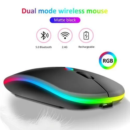 Logitech 3 in 1 Wireless Rechargearble RGB Mouse