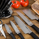 Knife Set with Rotating Acrylic Block, Cookware, Kic