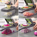 Mandoline Vegetable Slicer/ Chopper, (7 in 1) kitchenware, Kic