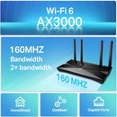 TP-LINK AX53 AX3000 DUAL BAND GIGABIT WI-FI 6 ROUTER Wireless