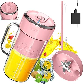 Portable Blender plus straw USB port capable blen