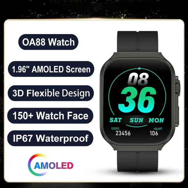 AA AMOLED Display Smartwatch (Original)