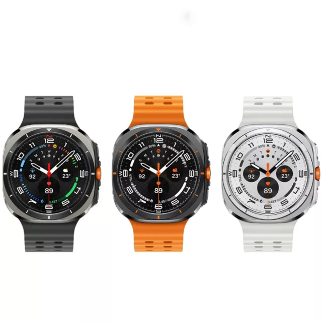 AAA Watch 7 Ultra, smart watch (47 mm) Titanium Grey / White. tactical