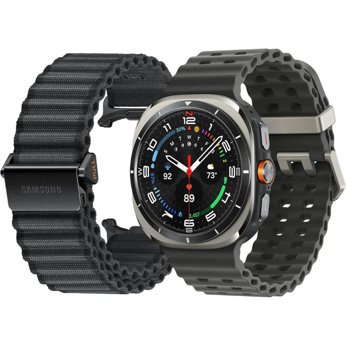 AAA Watch 7 Ultra, smart watch (47 mm) Titanium Grey / White. tactical