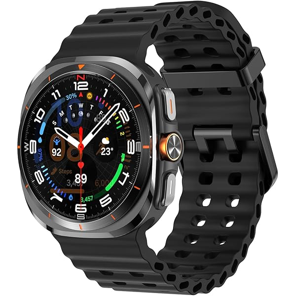 AAA Watch 7 Ultra, smart watch (47 mm) Titanium Grey / White. tactical