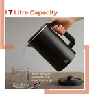 Electric Kettle 1500W 1.7 L Tea Water Boiler Portable Electric Kettle, kic