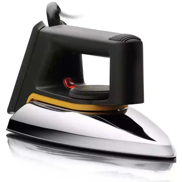 Classic Dry iron 1000W with Aluminium Soleplate for Smooth and Fast Ironing