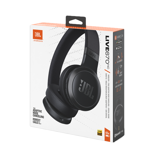 JBL Live 670NC Bluetooth headphones bud (Original)