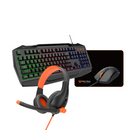 Meetion C490 4 in 1 PC Gaming Kits Keyboard, laptop desk top Mouse, Headphone and Mouse Pad