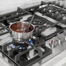 FLorsa 5 Burner Gas Oven Cooker Automatic ignition (Size: 60*90)