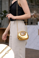 Satchels Shape Clutch Women lady Handbag