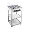 Gas cooker Kitchen Line 4-burner Open stand