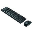 Logitech Wireless Desktop keyboard mouse computer laptop MK220