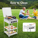 Gas cooker Kitchen Line 4-burner Open stand