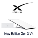 SpaceX-Starlink Standard Kit V4 Gen 3, Satellite Dish Router Wi-Fi 6 full Kit.