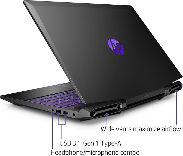 HP Pavilion 15.6-inch i5 8GB RAM 512GB SSD NVIDIA GeForce GTX 1650 Gaming Laptop