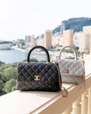 Chaneel Coc Handle Mini women Lady Clutch Handbag