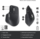 Logitech MX Master 3S Performance 8K Wireless Mouse print