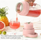 Portable Blender 1.5 Litters Smoothie powerful blades rechargeable.