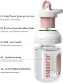 Portable Blender 1.5 Litters Smoothie powerful blades rechargeable.