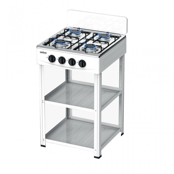 Gas cooker Kitchen Line 4-burner Open stand