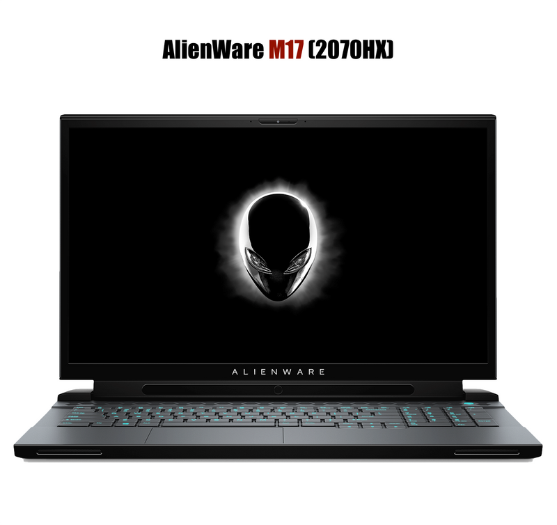 AlienWare M17 Gaming Laptop 2070HX 17 inch (32GB RAM and 1TB)