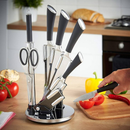 Knife Set with Rotating Acrylic Block, Cookware, Kic