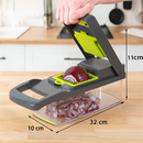 Mandoline Vegetable Slicer/ Chopper, (7 in 1) kitchenware, Kic