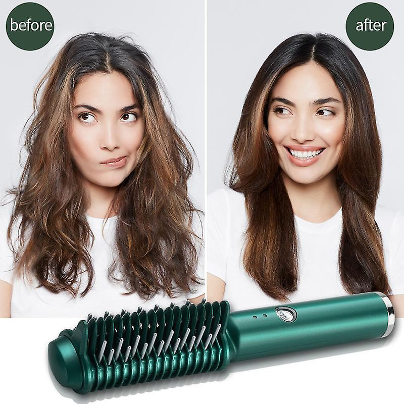 Electric Hair Brush Straightening Comb blenddd portabl