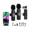 Wireless Microphone Dual Works For Type C and Lightning Mobiles