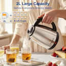 Electric Kettle Water tea Heating Kettle (2L) Kitchenware, Kic