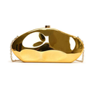 Acrylic shell shape clutch Women lady Handbag