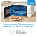 20L Inverter Microwave 700W, Kic