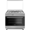 FLorsa 5 Burner Gas Oven Cooker Automatic ignition (Size: 60*90)