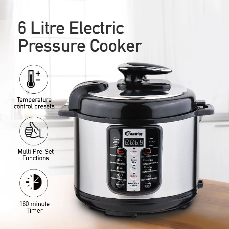Sayona (6 Liter ) Multifunction Electric Pressure Cooker