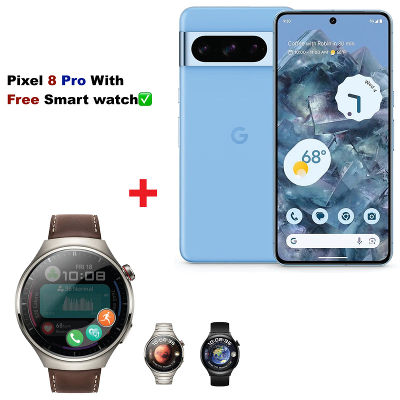 Bundle Of Google Pixel 7a/7 pro/ 8 Pro (128GB) (Brand New). Poz