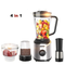 Professional Cocktail Blender 4 in 1 Food Processor High Power Electric Blender Kit
