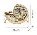 Shell Shape Women Clutch Women Lady HandBags