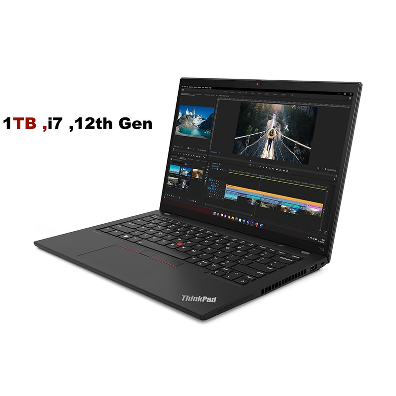 Lenovo ThinkPad T14s, 14" Intel 4-Core i5, 8GB/16GB (512GB/ 1TB SSD) Business Laptop
