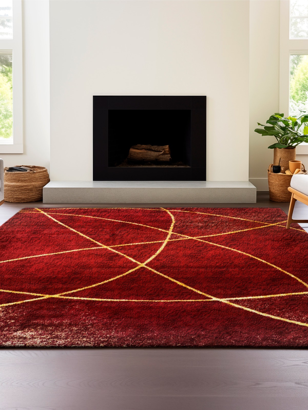 Turkish Carpets Sitting Room Polyester polish (Size:1.20x1.70)