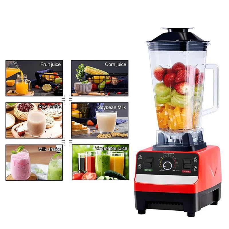 Electric Multi-Functional Blender 2-in-1 Blender with Washer Head