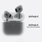Applle AirPodds Pro 3/4 (Active Noise Cancellation) headphones earbuds buds