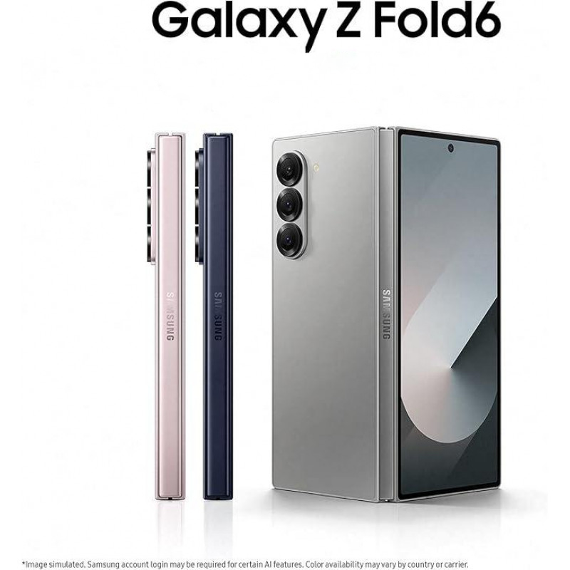 Samsung Galaxy Z Fold 6 (12GB RAM+256GB / 512GB)