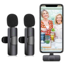 Wireless Microphone Dual Works For Type C and Lightning Mobiles
