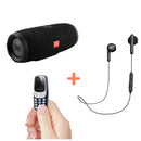 A Super Bundle of Speaker? Mini Phone and Wireless Earphone (Combo)